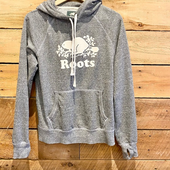 Roots | Salt and Pepper Original Kanga Hoodie - Picture 4 of 10